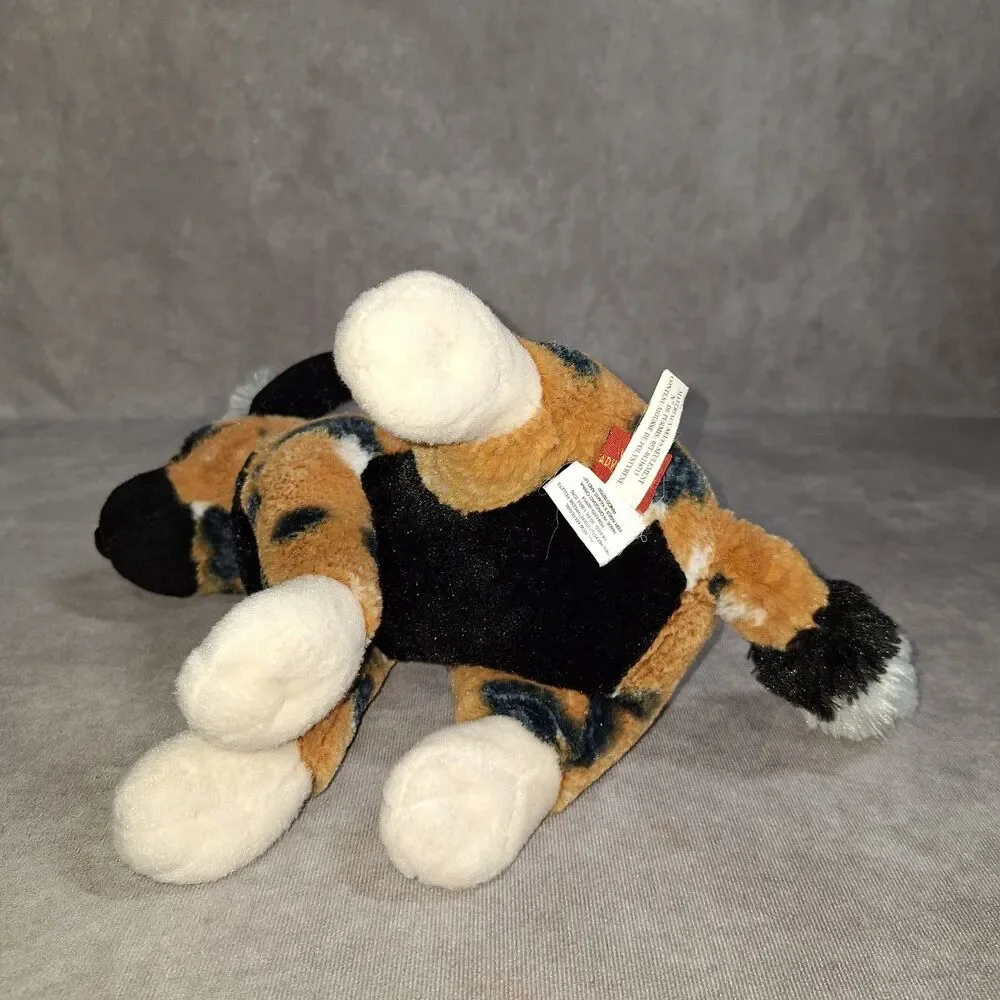 Adventure Planet Hyena Painted Wild African Dog Plush Stuffed Animal Toy